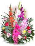 Diana Arranged Roses Diana,West Virginia,WV:Rose & Glad Premium Bouquet